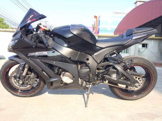 ขายzx10r 2012 รถนำเข้า32 ทะเบียนแท้ พร้อมของแต่ง