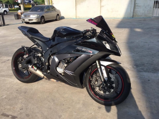 ขายzx10r 2012 รถนำเข้า32 ทะเบียนแท้ พร้อมของแต่ง