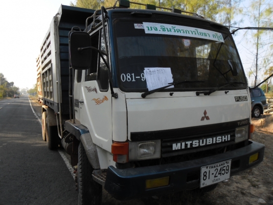 ขายรถบรรทุก MITSUFUSO TURBO TF 6XXX สภาพพร้อมใช้ทะเบียนเต็มแอร์เย็นเครื่องดีคัสซีสวย