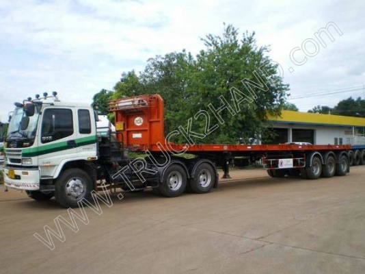 รถบรรทุก 10 ล้อ หัวลาก ยี่ห้อ ISUZU ยูโรทู 270 แรงม้า พร้อมหาง