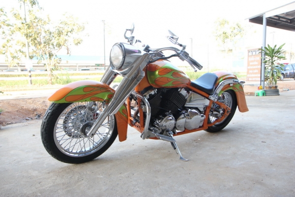 ขาย dragstar400 แต่งแนวฮาเล่ย์ สวย เครื่องดี