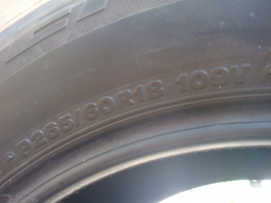 ขายยาง Bridgestone Dueler HP ปี 10 (3 เส้น) แยกขายได้