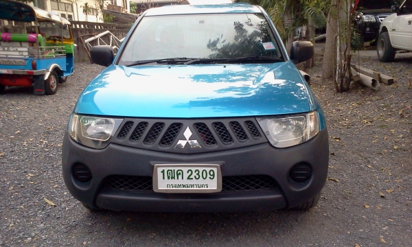 ขายรถกะบะยี่ห้อ MITSUBISHI THITON ปี2007 หัวเดียว เครื่อง2500 สภาพสวย