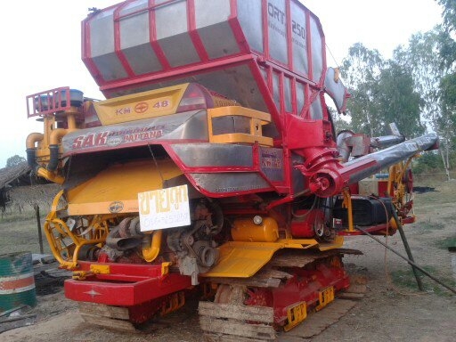 ศักดิ์พัฒนา KM48 โซ่d2 เครื่องอีซูซุ6HH1 210เทอร์โบ ตัวเดิน12 ปั้ม23