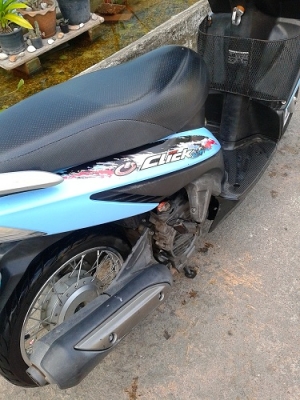 ขาย Honda Click110 คาบู สีฟ้า  รถเดิมๆ เครื่องเดิมๆ ครับ