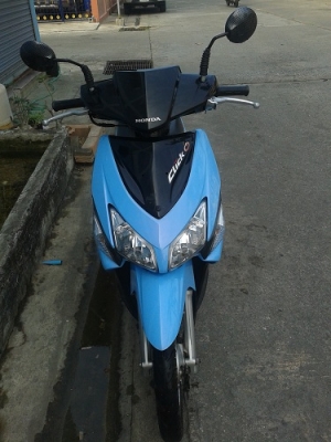 ขาย Honda Click110 คาบู สีฟ้า  รถเดิมๆ เครื่องเดิมๆ ครับ