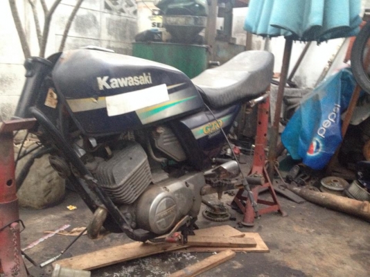 ขายซาก GTO NOBOOK เครื่องสตาทติดขี่ได้ อดีตเคยซิ่ง