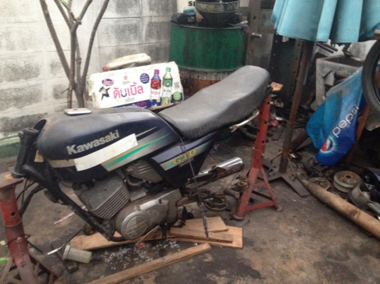 ขายซาก GTO NOBOOK เครื่องสตาทติดขี่ได้ อดีตเคยซิ่ง