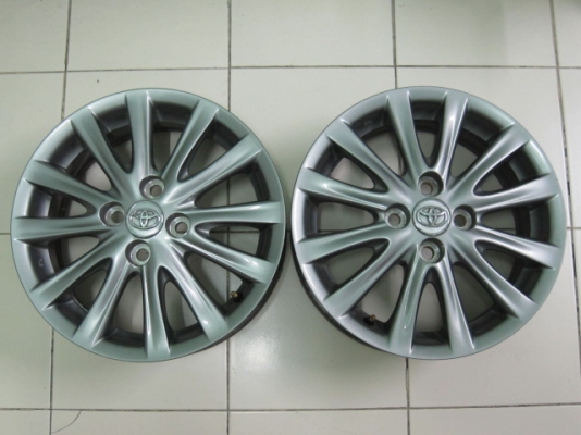 ขายล้อแม็ก Toyota Vios ลาย 12 ก้านสีรมดำ ขายล้อแม็ก Toyota Vios ลาย 12 ก้านสีรมดำ