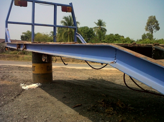 ขายพื้นเทเลอร์หางพับไฮโดริค เหล็กพับหนา 6มิล ใส่6ล้อได้สบาย สภพสวยพร้อมใช้ ราคาต่อรองได้ ติดต่อได้ที่คณอ๊อฟ พิจิตร 086-737-9991