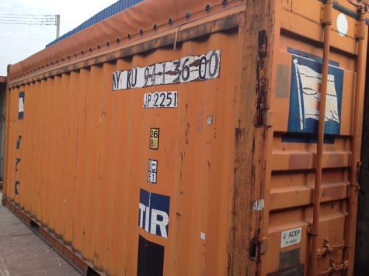 Open top ตู้ คอนเทนเนอร์ มือสอง 038-348-254