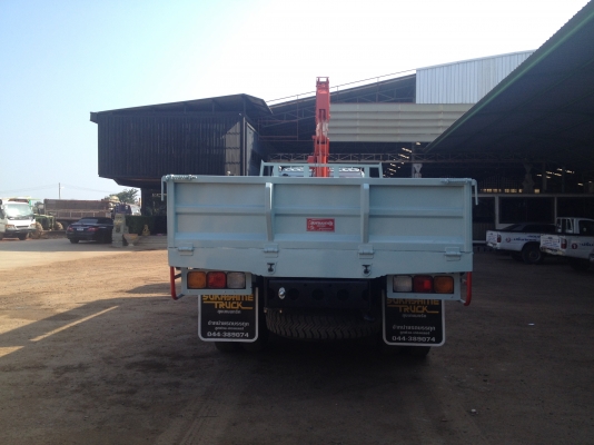 10 ล้อร้อคกี้ติดเครน 5 ตันเครื่อง 195 แรงม้า สวยๆสภาพเยี่ยม สั่งได้ครับ