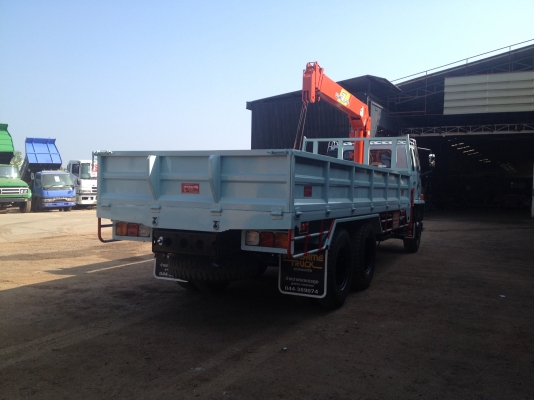 10 ล้อร้อคกี้ติดเครน 5 ตันเครื่อง 195 แรงม้า สวยๆสภาพเยี่ยม สั่งได้ครับ