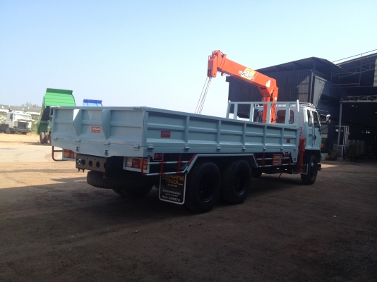 10 ล้อร้อคกี้ติดเครน 5 ตันเครื่อง 195 แรงม้า สวยๆสภาพเยี่ยม สั่งได้ครับ