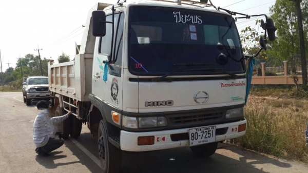 HINO FC3J เครื่อง 5 สูบ JO7 สิงไฮเทค ยาง825 เบรคทิฟฟี่ F หน้าหลัง