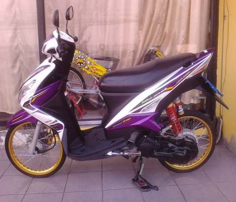 Mio 125 MX รถปี55 เครื่องเดิมๆแต่งสวยภายนอกอย่างเดียว ครับ