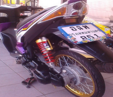 Mio 125 MX รถปี55 เครื่องเดิมๆแต่งสวยภายนอกอย่างเดียว ครับ