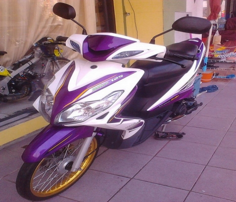 Mio 125 MX รถปี55 เครื่องเดิมๆแต่งสวยภายนอกอย่างเดียว ครับ