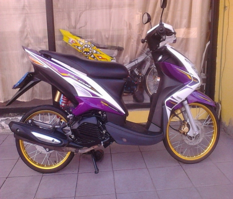 Mio 125 MX รถปี55 เครื่องเดิมๆแต่งสวยภายนอกอย่างเดียว ครับ
