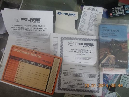 atv polaris  500 h.o.sportsman4x4