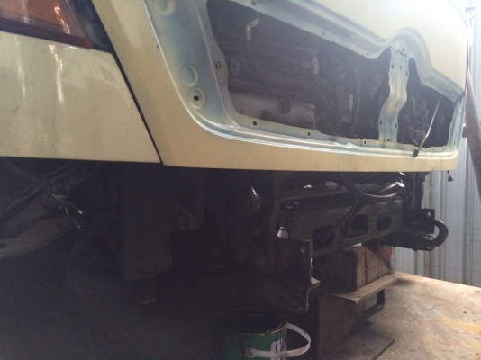 ขายหัวHino Mega นำเข้าจากญี่ปุ่นพร้อมเครื่อง Jo8c ตัดมาพร้อมคัซซี