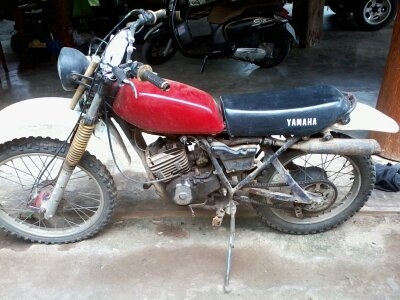 ขาย yamaha dt 125 mono ทะเบียนโอน