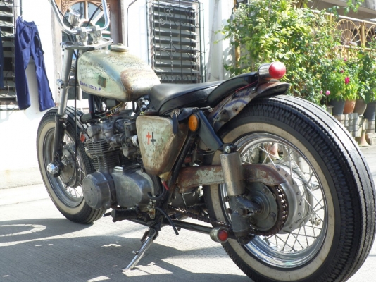 ((จิ๊กโก๊ตัวพ่อ)) CB550 แต่ง โหด ดิบ เก๋า ยางชินโกะหน้าหลังสภาพแทพๆขับหล่อมาก