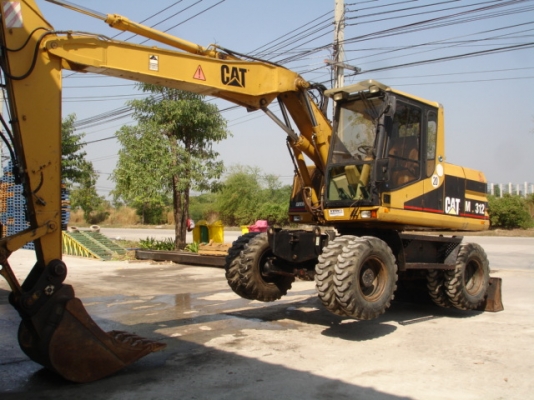 CAT M312 ปี 1998 นำเข้าจากยุโรป สภาพสวย พร้อมตรวจสภาพครับ