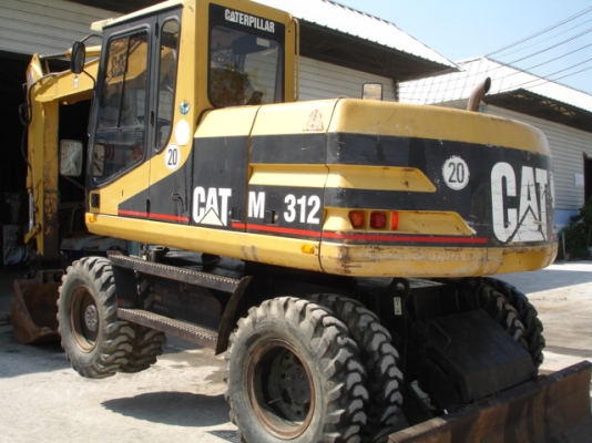 CAT M312 ปี 1998 นำเข้าจากยุโรป สภาพสวย พร้อมตรวจสภาพครับ