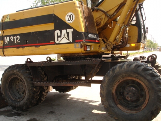 CAT M312 ปี 1998 นำเข้าจากยุโรป สภาพสวย พร้อมตรวจสภาพครับ