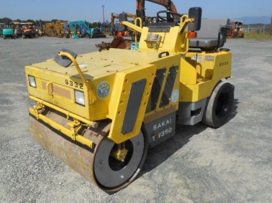 ขาย! รถบดมือสอง นอกแท้ SAKAI / TW350 / 21332 / ปี1997 / 2,757ชม / สต๊อคที่ญี่ปุ่น