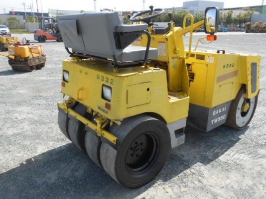 ขาย! รถบดมือสอง นอกแท้ SAKAI / TW350 / 21332 / ปี1997 / 2,757ชม / สต๊อคที่ญี่ปุ่น