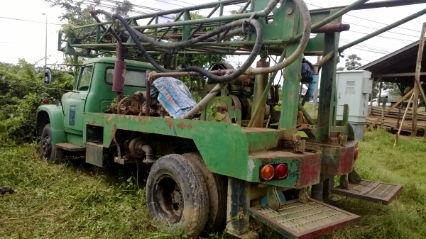 (จัดส่งให้คุณรัน..ศาลากลาง จ.นครนายก..)รถเจาะบ่อบาดาล 6ล้อ145แรง เครื่อง6BB1 ทั้งเครื่องเจาะและเครื่องรถ..ประมูลมาจากกรมทรัพ..ใช้งานได้ปกติ..เล่มไม่มี