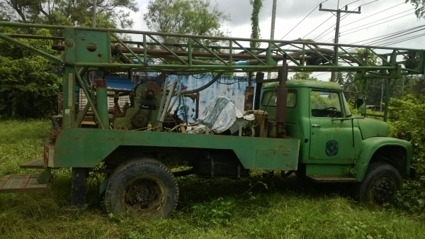 (จัดส่งให้คุณรัน..ศาลากลาง จ.นครนายก..)รถเจาะบ่อบาดาล 6ล้อ145แรง เครื่อง6BB1 ทั้งเครื่องเจาะและเครื่องรถ..ประมูลมาจากกรมทรัพ..ใช้งานได้ปกติ..เล่มไม่มี