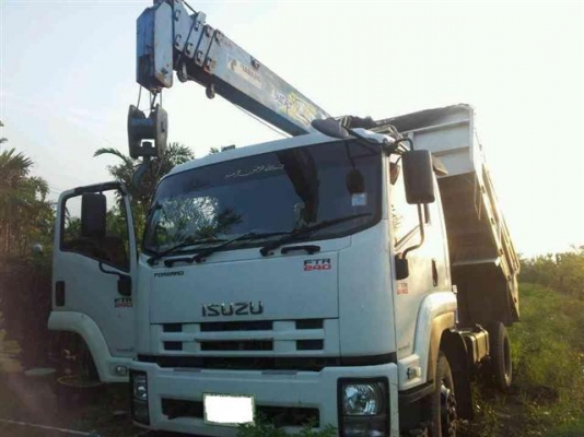 อีซูซุ 6 ล้อ FTR 240 ดั๊มพ์ ติดต่อ K.หรั่ง 081-4308070