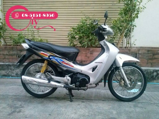 ขาย WAVE125 R กุญแจใหญ่รถเงียบมาก เครื่องไม่หอนโซ่ไม่ดัง ขับดี ศูนย์ดีรถเครื่องไม่เยิ้ม ขายถูกมาก