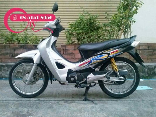 ขาย WAVE125 R กุญแจใหญ่รถเงียบมาก เครื่องไม่หอนโซ่ไม่ดัง ขับดี ศูนย์ดีรถเครื่องไม่เยิ้ม ขายถูกมาก