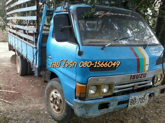***ขายแล้วครับขอบคุณ Truck2hand ขาย6ล้อสภาพดี ISUZU TL100 HP เครื่องดีแรง อึดทน ช่วงล่าง110 คัสซีดี มีบ้างสนิมบ้าง กระบะพื้นไม้คอกเหล็กกล่อง สภาพดี ไม่ผุ หัวเดิมสภาพดี เกียร์ดี คอนโซลดี ยางดี6เส้น พร้อมใช้ พร้อมลุยงาน ทะเบียนขาด1ปี เอกสารครบ ราคาต่อรองได้