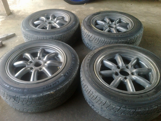 ขายล้อกล้วยขอบ15 5รู114