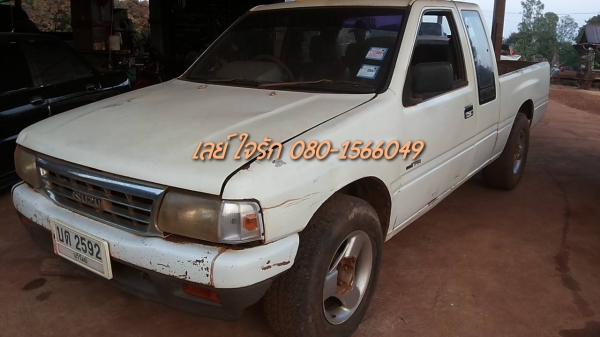 ***ขายแล้วครับขอบคุณ Truck2hand ขาย กระบะแค็ปมังกรทอง90HP ยอดนิยมราคาถูกๆ ISUZU SPACECAB 2.5SL ปี36/93 เครื่องเดิมเกียร์เดิม เครื่องดีแห้งดี ช่วงล่างแน่นดี คัสซีสวยเดิม กระบะไม่สวยพื้นผุตามรูป แปลงหน้า"แป๊ะยิ้ม" ภายในโอเค พ.พาวเวอร์ แอร์มีระบบ ล