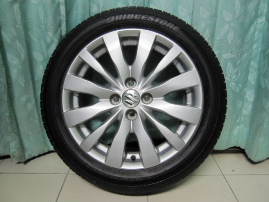 ขายล้อแม็กพร้อมยาง Suzuki Swift ตัวท๊อปขอบ 16 สามารถนำไปใส่ Toyota ได้