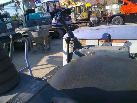 รถขุด MITSUBISHI MM35B มีลายหัวเจาะ