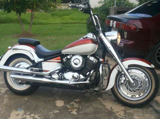 ขายครับ YAMAHA รุ่น DRAGSTAR 400 CC. ปี 1998 INVIOCE+สรรพสามิตร