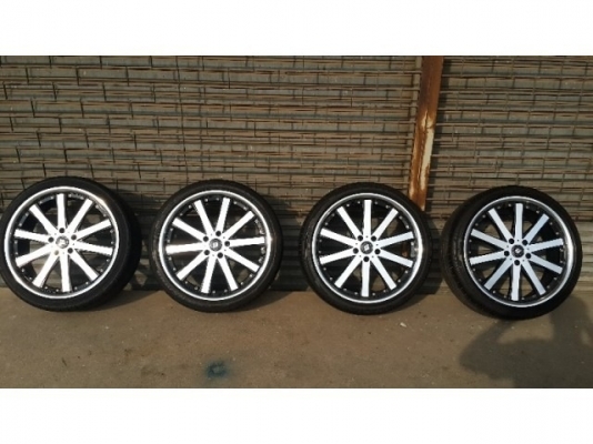 Rojam RT091 ขอบ 20 5/114 กว้าง 8.5 ออฟ 35 พร้อมยางปี12