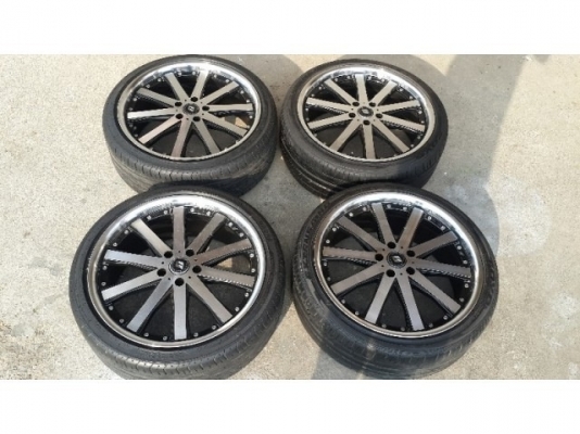 Rojam RT091 ขอบ 20 5/114 กว้าง 8.5 ออฟ 35 พร้อมยางปี12