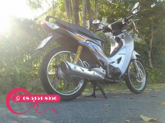 ขาย WAVE125 R กุญแจใหญ่รถเงียบมาก เครื่องไม่หอนโซ่ไม่ดัง ขับดี ศูนย์ดีรถเครื่องไม่เยิ้ม ขายถูกมาก