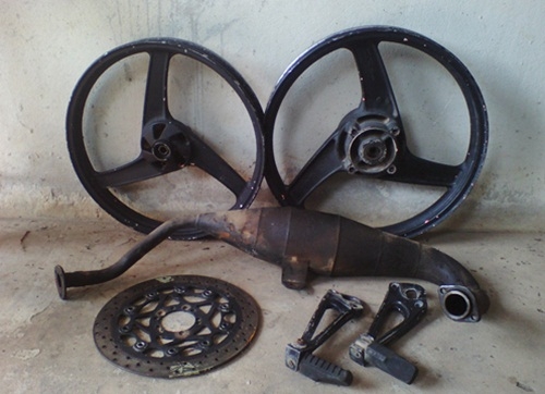 พักอลู 300 จานดิส 400  ล้อ 1พัน