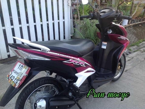 ขายyamaha mio125i สีชมพูขาว ปี2013 ขายyamaha mio125i สีชมพูขาว ปี2013