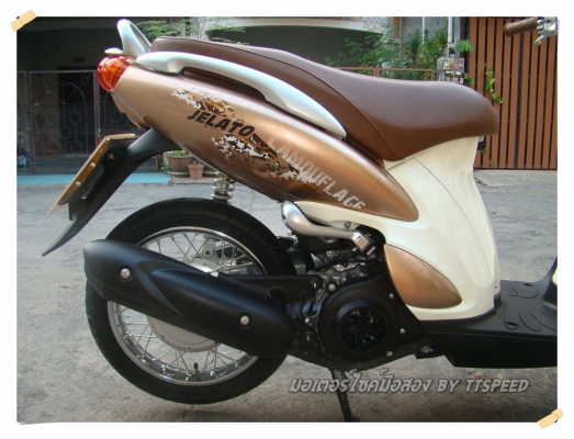 ขาย Jelato 125 fi รถบ้านซื้อสดไมล์แค่ 270 โลเท่านั้น