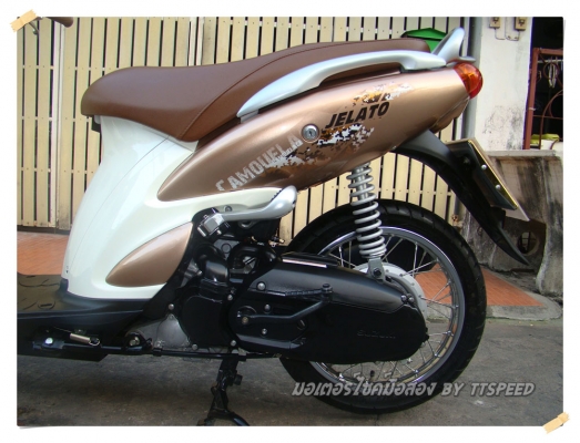 ขาย Jelato 125 fi รถบ้านซื้อสดไมล์แค่ 270 โลเท่านั้น